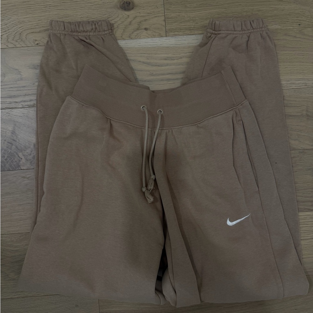 Nike Brown Fleece Jogger Pants